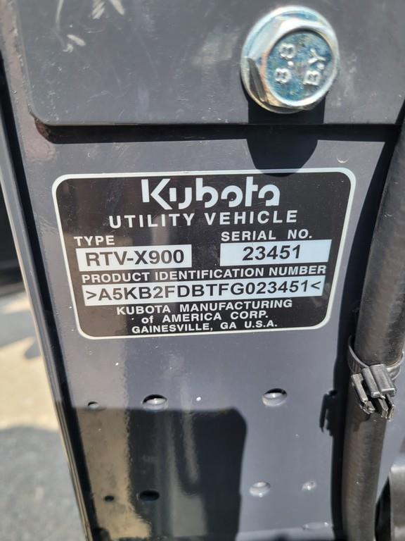 Kubota X900 RTV