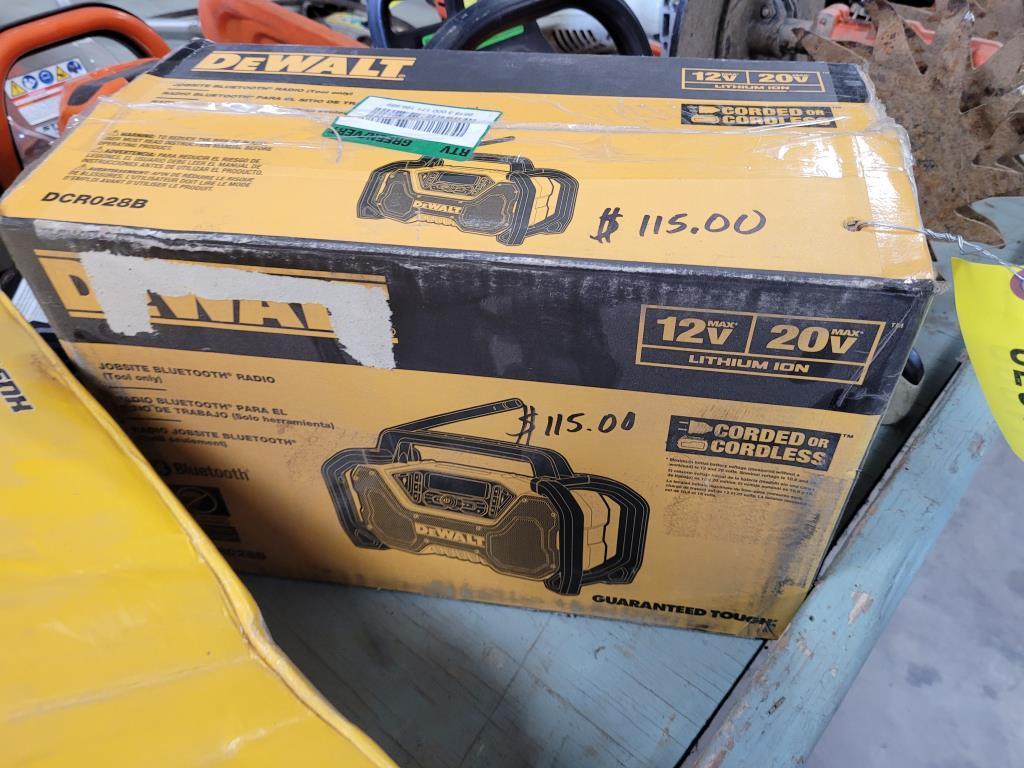 New Dewalt Radio