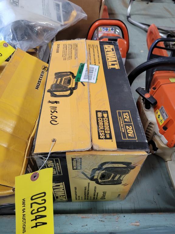 New Dewalt Radio