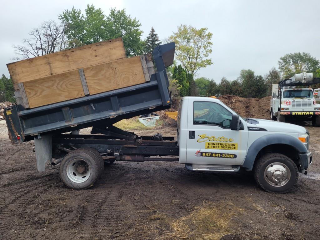 2010 Ford F550 Baby Dump Truck