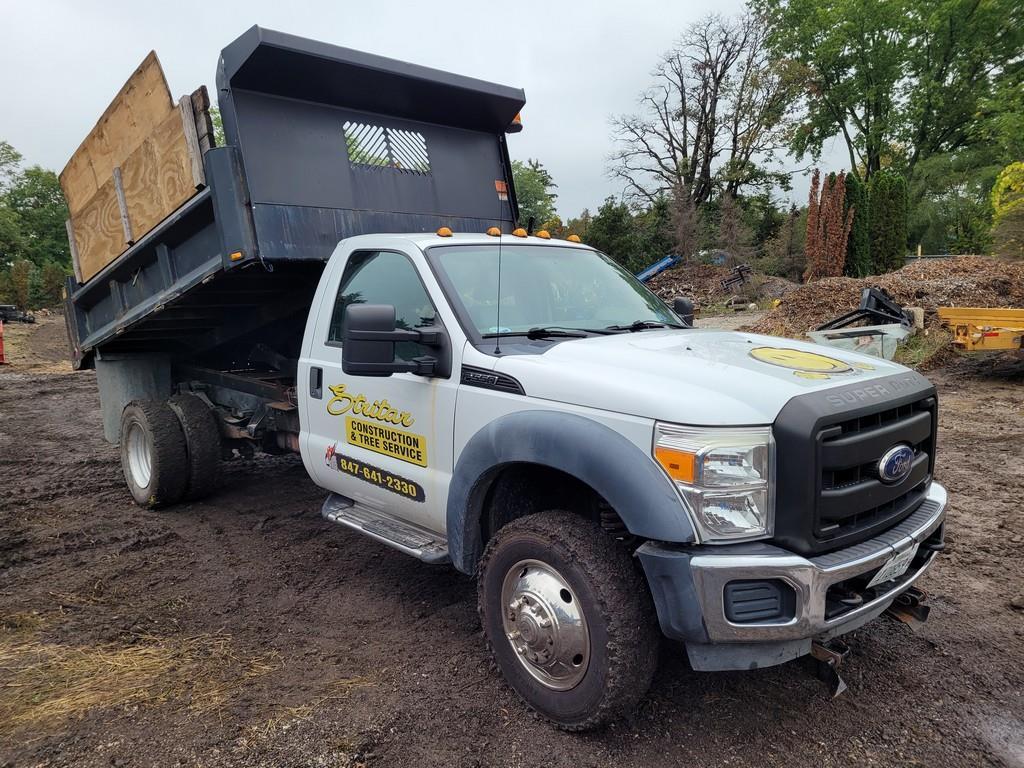 2010 Ford F550 Baby Dump Truck