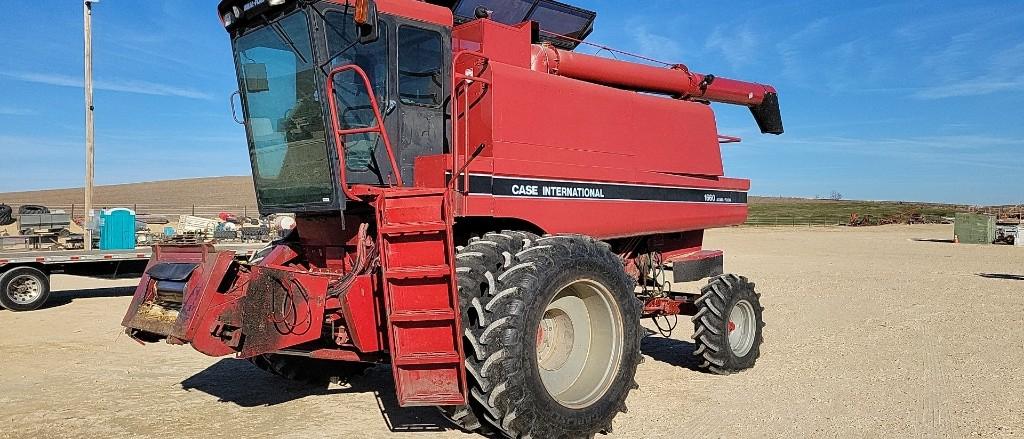 CASE IH 1660 COMBINE, HOPPER EXTENSION