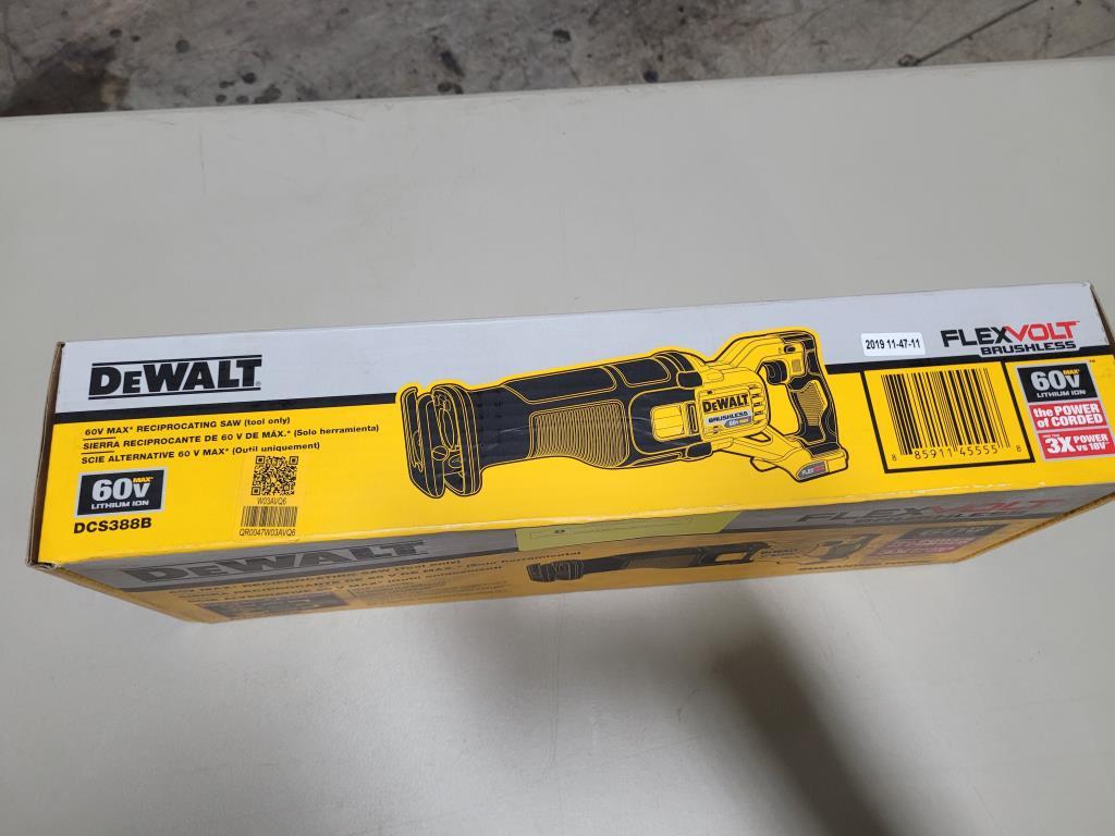 DEWALT 60V MAX RECIPROCATING SAW