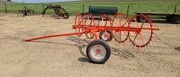 NEW IDEA 5 WHEEL HAY RAKE