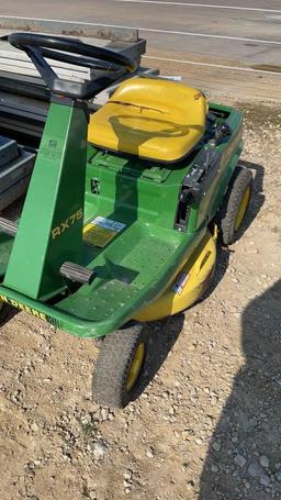 "JOHN DEERE R75 LAWN MOWER