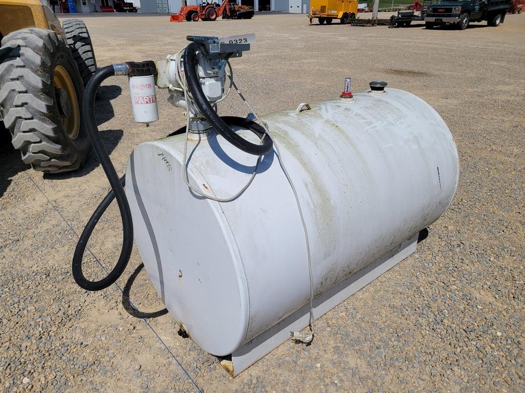 300 Gallon Fuel Tank W/ Pump