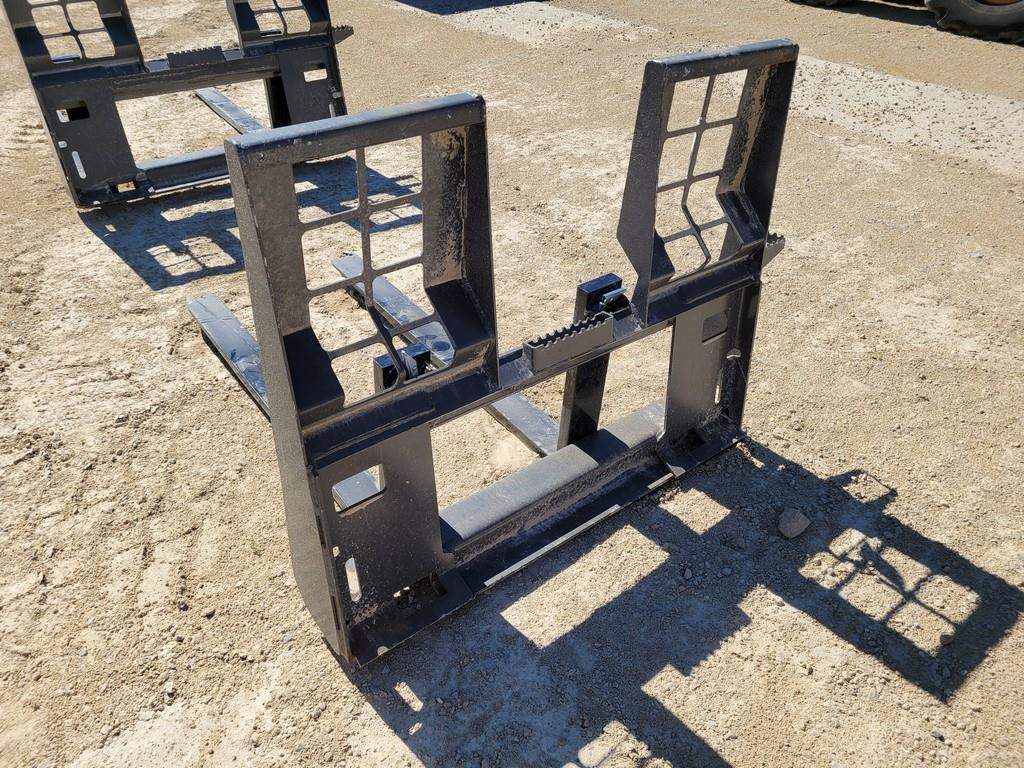 New 48" Walk Through Pallet Forks