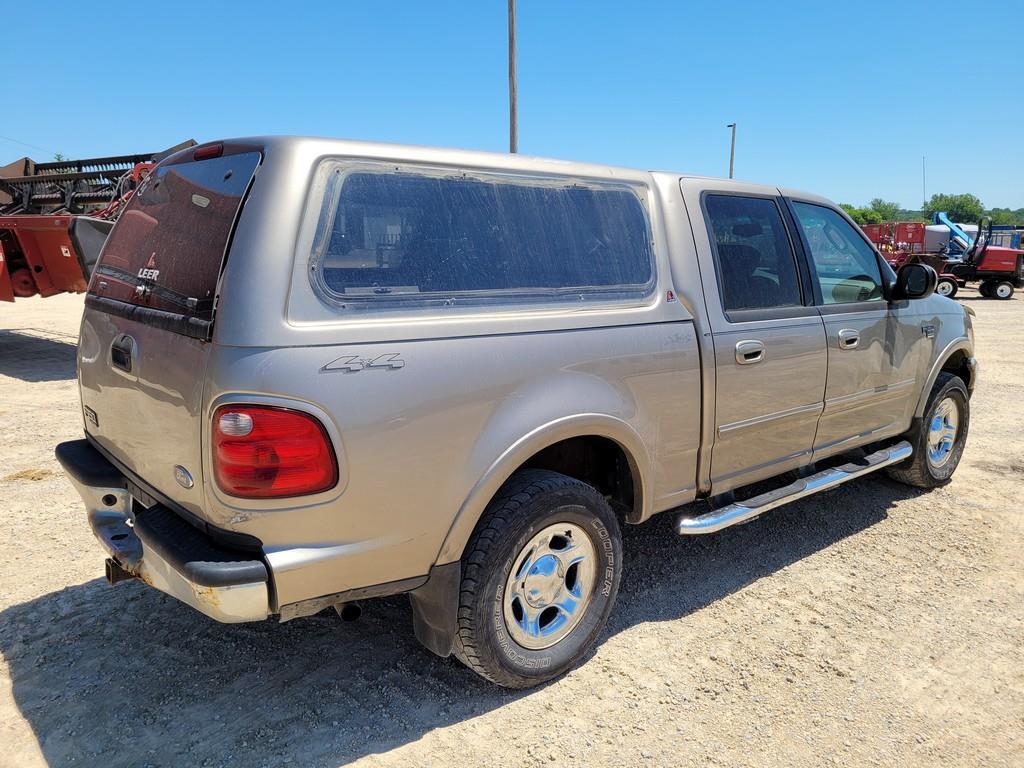 2002 Ford F150 Pick Up Truck