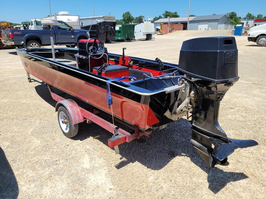 16' Fiberglass Boat