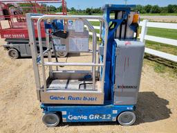 2015 Genie Runabout GR12 Manlift