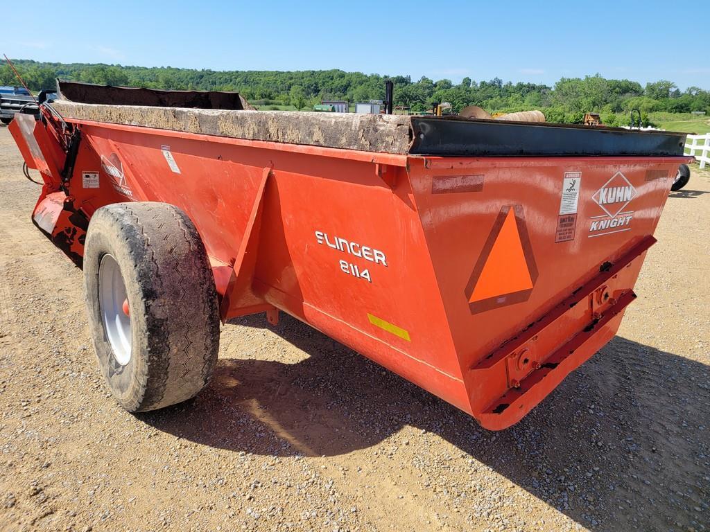 Kuhn Knight 8114 Manure Spreader