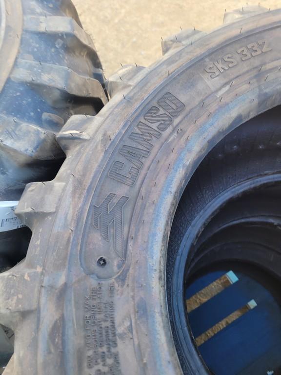 New Camso 10x16.5 Skid Steer Tires