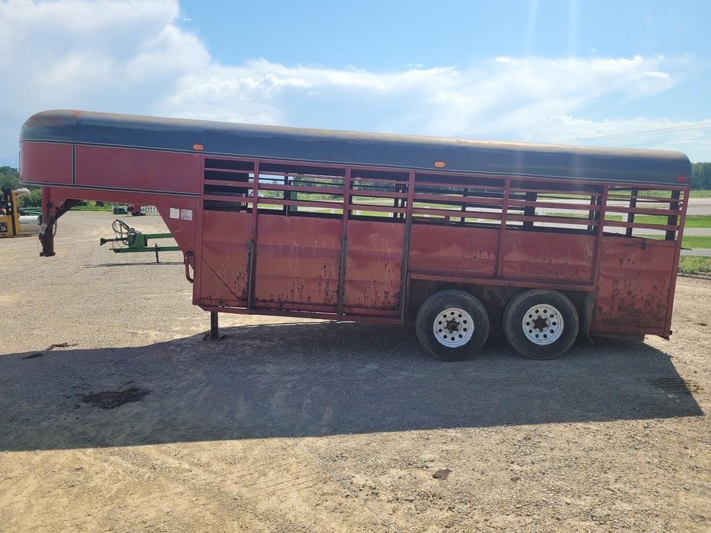 2001 Boge Built Livestock Trailer