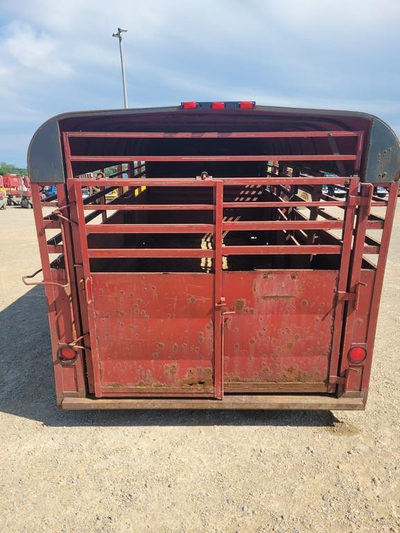 2001 Boge Built Livestock Trailer