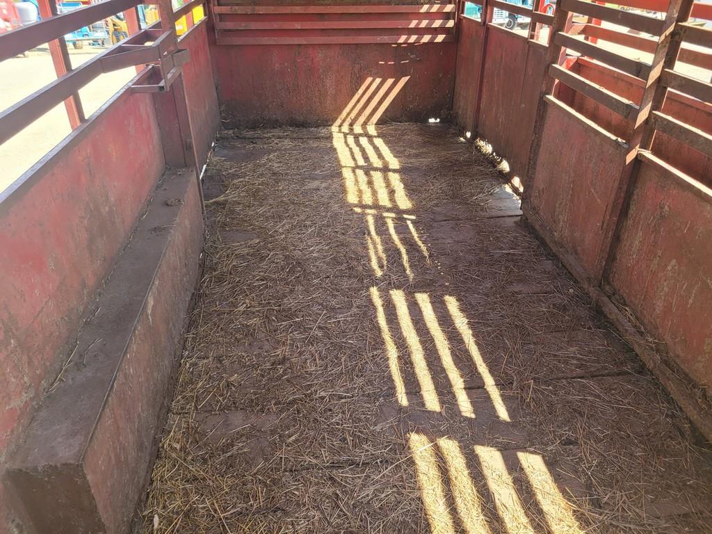 2001 Boge Built Livestock Trailer