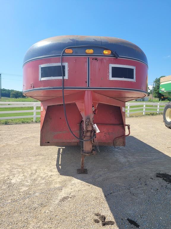 2001 Boge Built Livestock Trailer