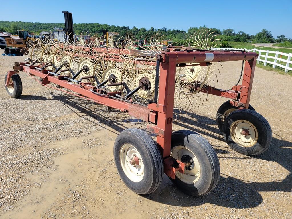 Agco 3983 12 Wheel Hay Rake