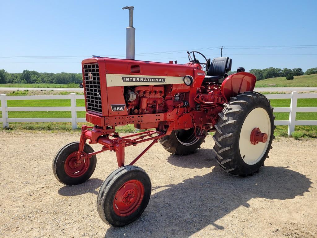 International 656 Hydro High Crop Tractor