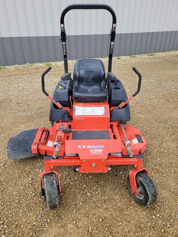 Simplicity Citation Zero Turn Mower