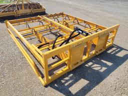 New Land Honor Square Bale Skid Steer Grapple