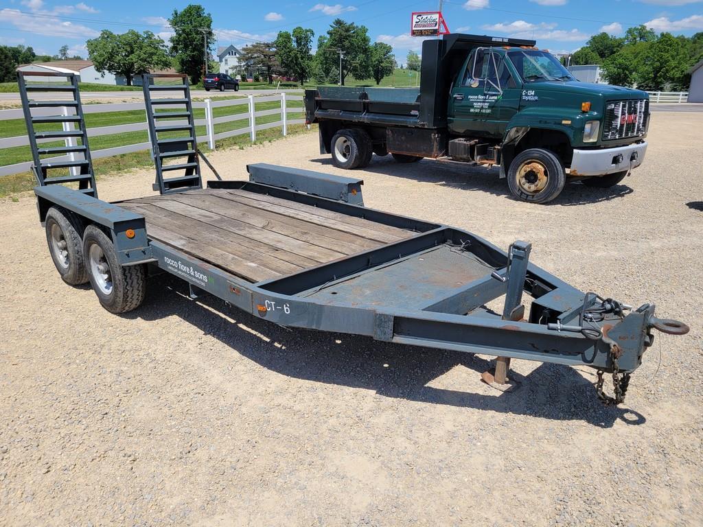 1986 Eager Beaver 18' Tag Trailer