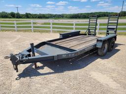 1986 Eager Beaver 18' Tag Trailer