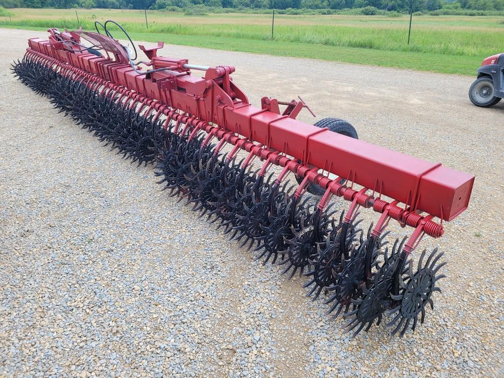 28' Flat Fold Rotary Hoe