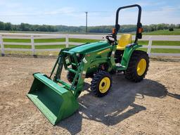 John Deere 3038E Compact Tractor