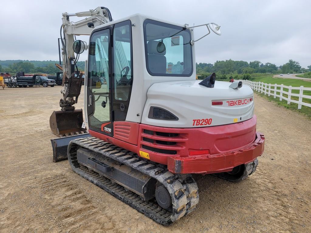 2016 Takeuchi TB290 Excavator