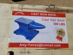 New Great Bear 200# Cast Iron Anvil