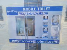 New Vastone Dual Stall Mobile Toilet