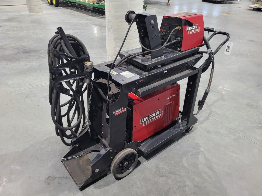 Lincoln Flextec 450 Welder w/ LF-74 Mig Welder