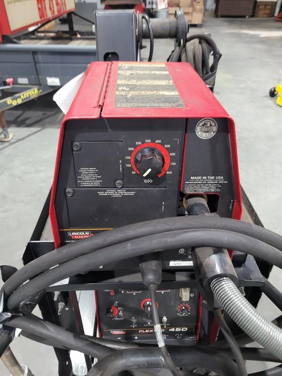 Lincoln Flextec 450 Welder w/ LF-74 Mig Welder