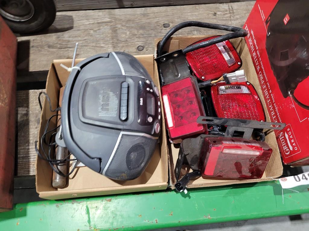 Box Of Tail Lights, RCA Radio