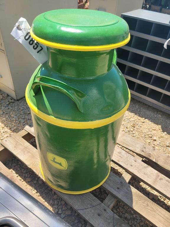 John Deere Milk Can