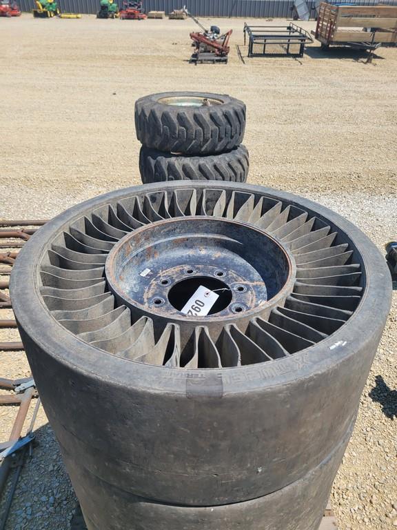 Michelen 12x16.5 AIr Boss Tires & Rims