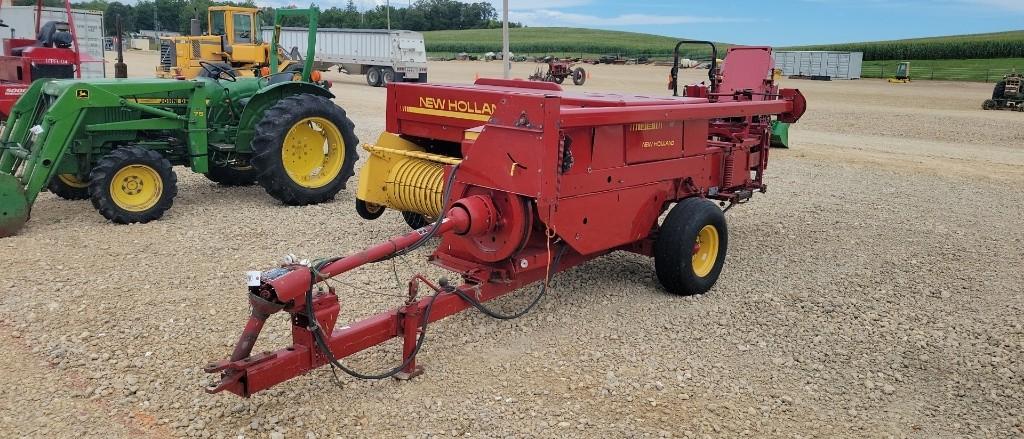 NEW HOLLAND 316 SMALL SQUARE BALER W/ THROWER