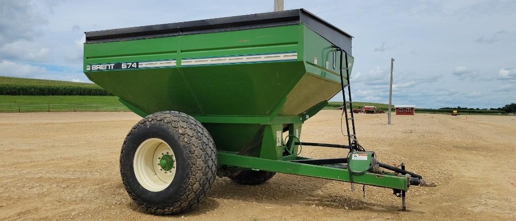 BRENT 674 AUGER CART