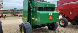 2008 JOHN DEERE 568 ROUND BALER