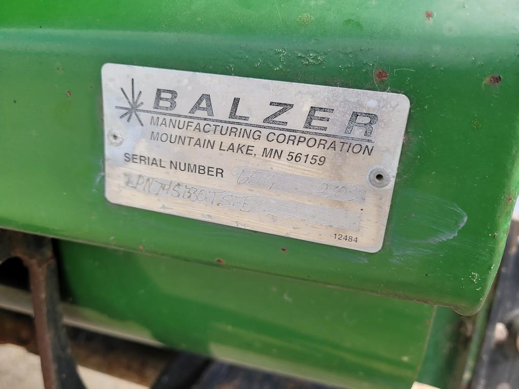 Balzer 7400 Low Profile Manure Applicator Tank