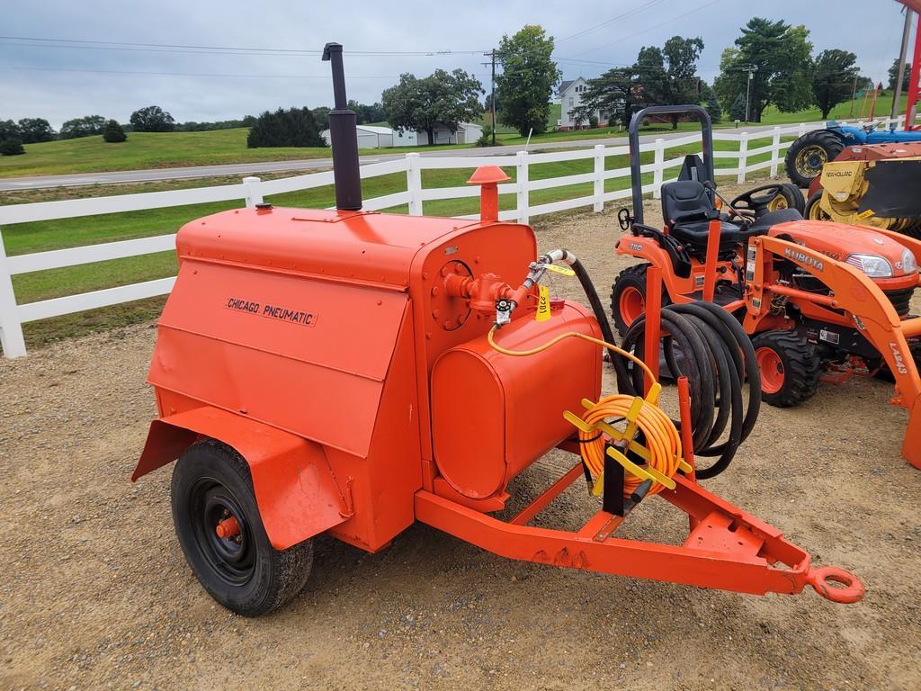 Chicago Pneumatic Towable Air Compressor