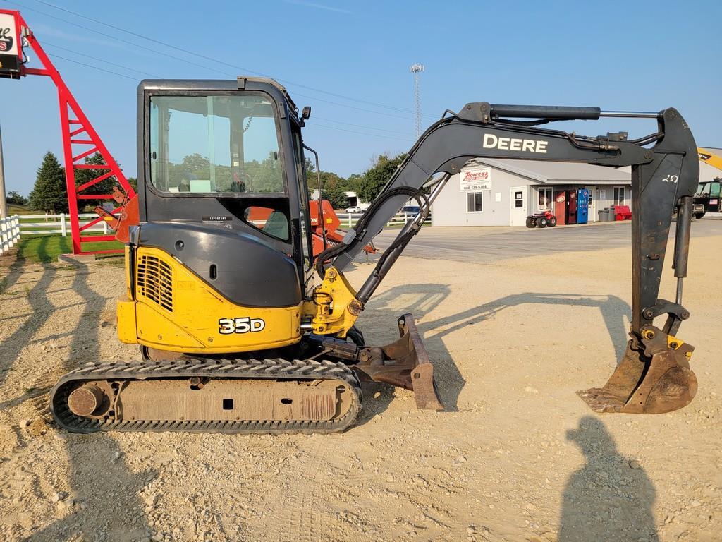 John Deere 35D Mini Excavator