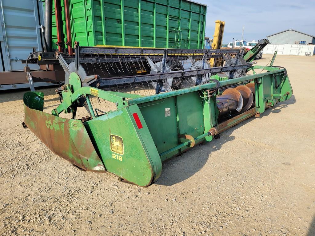 John Deere 218 Bean Head