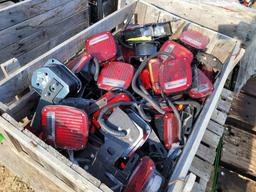 Crate Of New Truck Take Off Lights