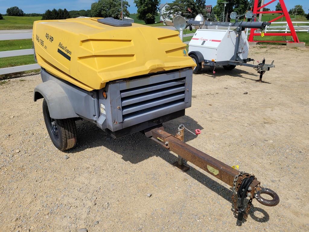 Atlas Copco XAS 185 Portable Air Compressor