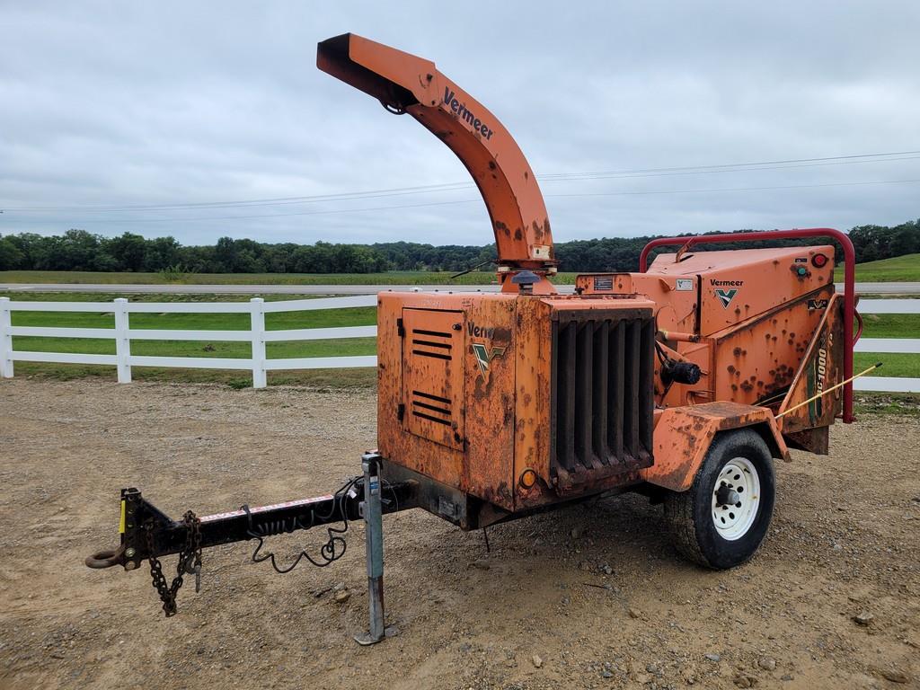 2011 Vermeer BC1000XL Towable Wood Chipper