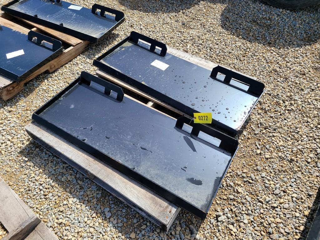 New Mower King Skid Steer Face Plates