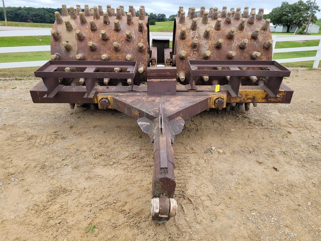 12'6" Pull Type SHeeps Foot Roller