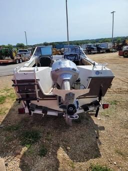 1983 4Winns Bowrider 17' Veehull Boat