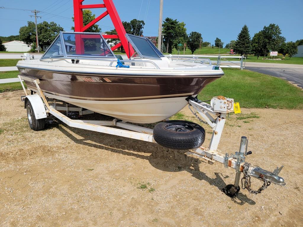 1983 4Winns Bowrider 17' Veehull Boat